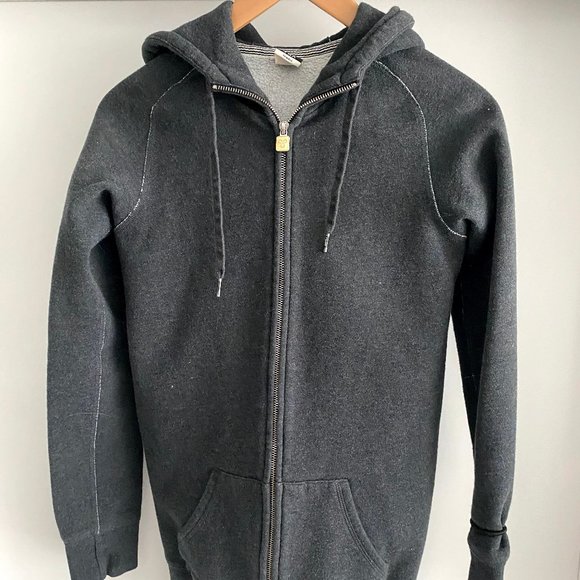 Artizia TNA long heather grey sweatshirt hoodie xs - Picture 3 of 4
